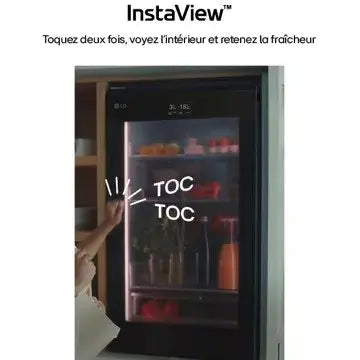 Réfrigérateur combiné	LG GBG7190CEV InstaView