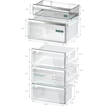 Réfrigérateur combiné	 SIEMENS	KG39NAXCF HyperFresh <0 °C>