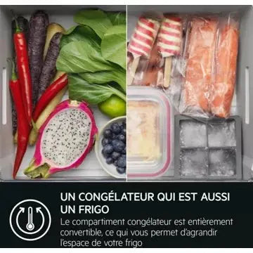 Réfrigérateur combiné encastrable  AEG NSC9V181CS MultiChill