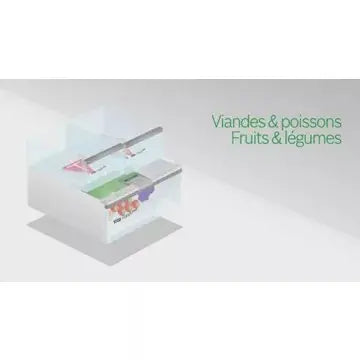 Réfrigérateur combiné encastrable 		BOSCH	KIN86MSE0 Serenity Eco Airflow