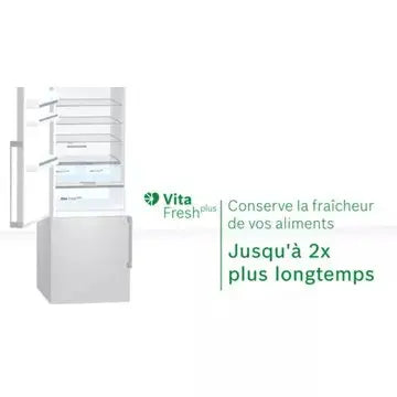 Réfrigérateur combiné encastrable 	BOSCH	KIV87MSEO Serenity Eco Airflow