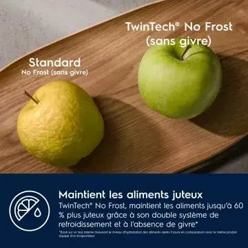Réfrigérateur combiné encastrable 		ELECTROLUX	ENP7TD75S GreenZone 70cm
