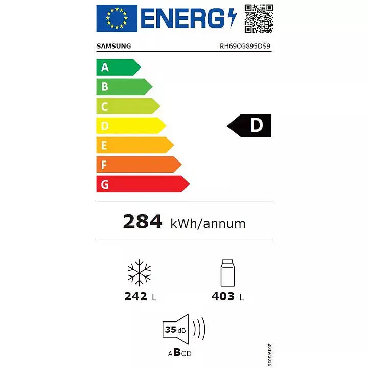 Réfrigérateur Américain SAMSUNG RH69CG895DS9