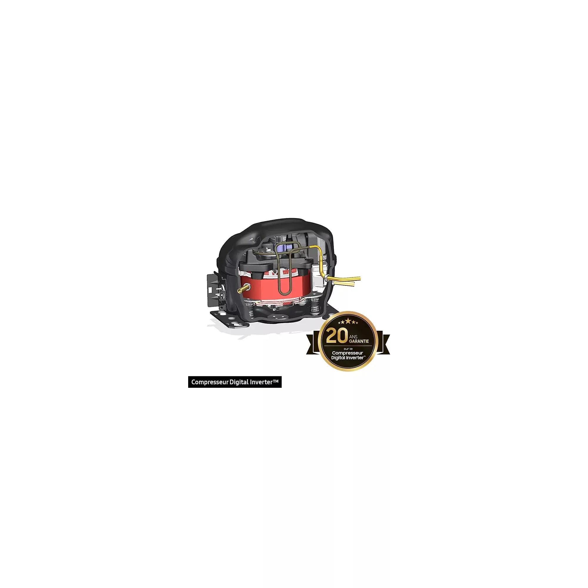 Réfrigérateur combiné SAMSUNG RB34C605CS9