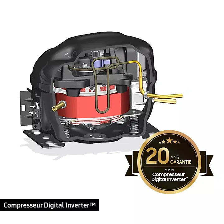 Réfrigérateur combiné SAMSUNG RB34C672ESA