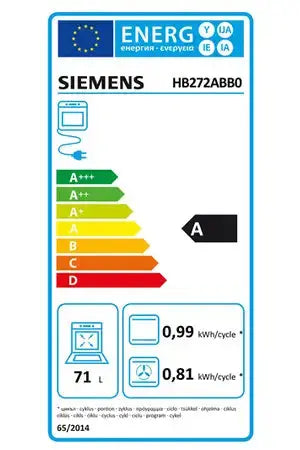 SIEMENS Hb272abb0 Four encastrable