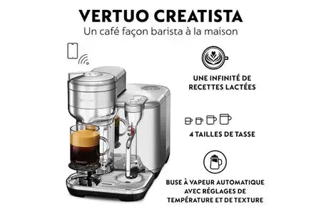 Sage Appliances Nespresso Vertuo Creatista Vertuo