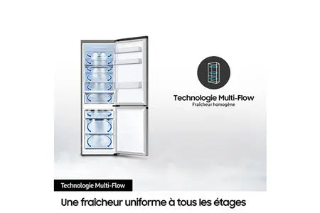 Samsung RB38C776CS9 réfrigérateur congélateur en bas
