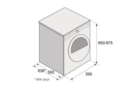 Sèche-linge Asko T608HX.W