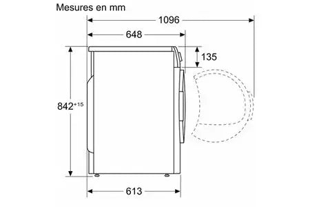 Sèche-linge Bosch WQG245DSFR