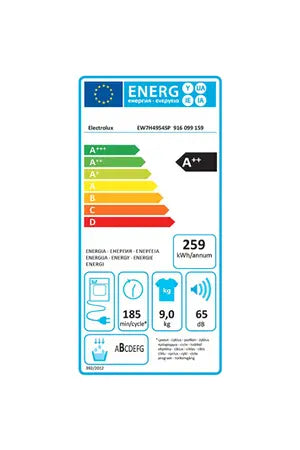 Sèche-linge Electrolux EW7H4954SP