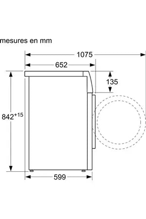 Sèche-linge Siemens WT45HV02FF