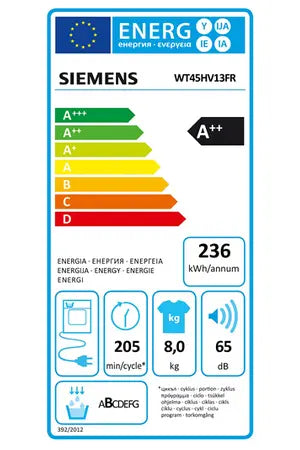 Sèche-linge Siemens WT45HV13FR