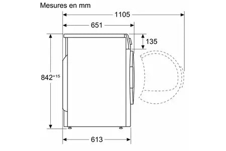 Sèche-linge Siemens WT45HV13FR