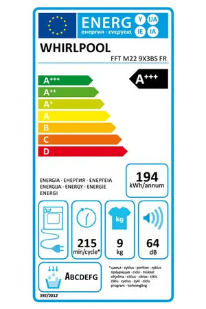 Sèche-linge Whirlpool FFTM229X3BSFR