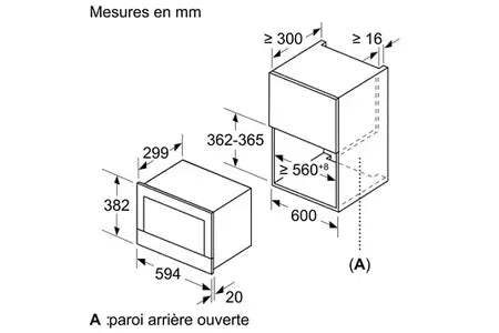 Siemens BF634RGS1 micro-ondes
