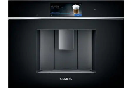 Siemens CT718L1B0, iQ700, Machine à café encastrable, Noir