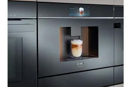 Siemens CT718L1B0, iQ700, Machine à café encastrable, Noir
