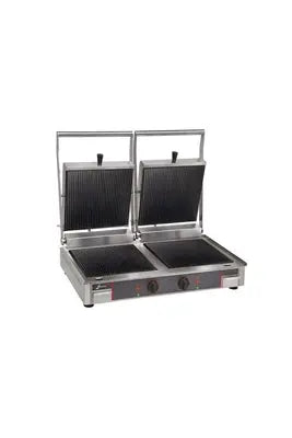 Sofraca Grill Electrique Double plaque inf. lisse et sup. rainurée 10232VRR