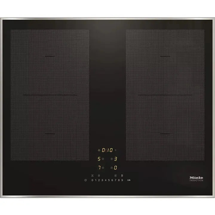 Table induction MIELE KM 7465 FR Cadre Inox