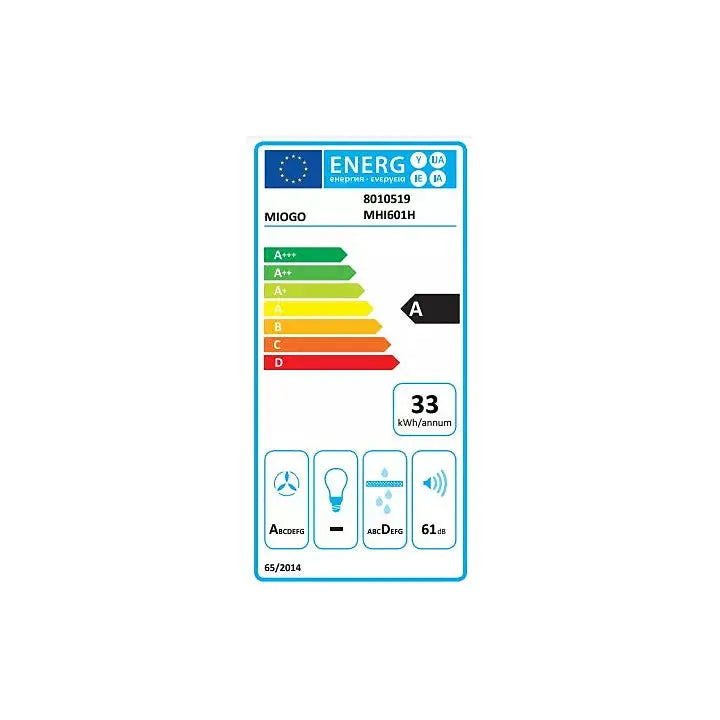 Table induction aspirante MIOGO MHI601H Kit recyclage