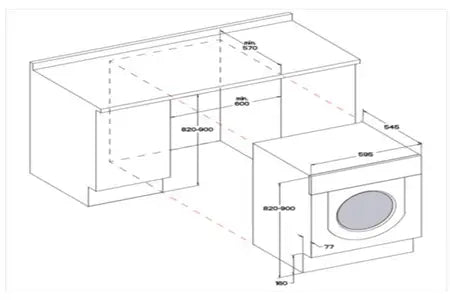 Whirlpool biwdwg751482eun lave-linge séchant
