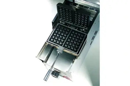 Sofraca Gaufrier forain réversible au gaz 24 alvéoles Gaufrier / croque-monsieur