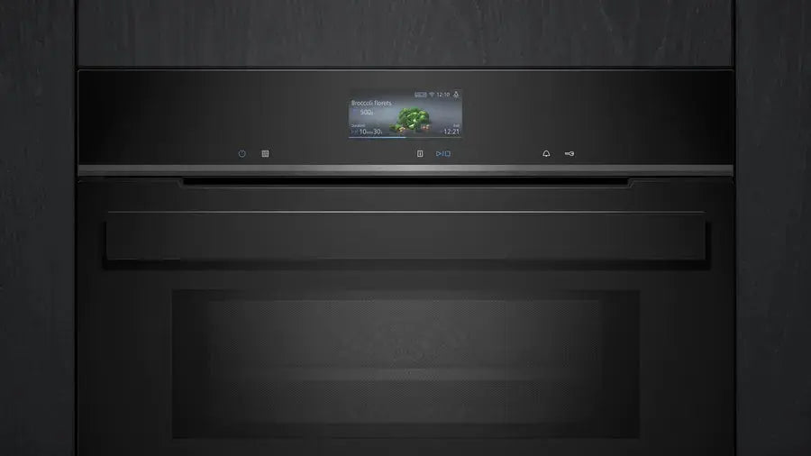 iQ700 Four intégrable compact avec fonction micro-ondes 60 x 45 cm Noir
