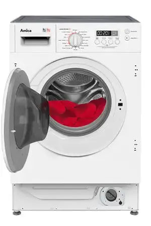 Amica Lave linge séchant intégrable 8/6kg 1400 tours/min AWDBI8614IBW