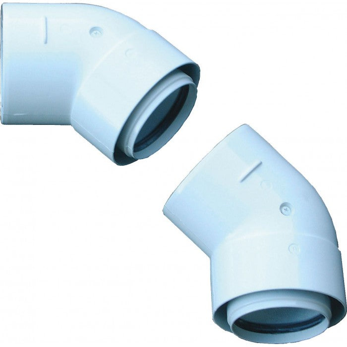 JUNKERS AZB 911 SET DE 2 COUDES CONCENTRIQUE 60/100 7738112298