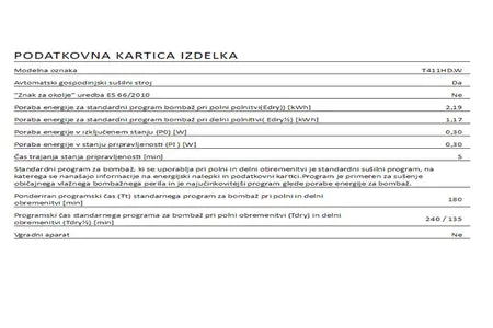 Asko T411HD.W Sèche-linge