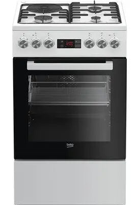 Beko FSE53321DWCS - cuisinière Mixte