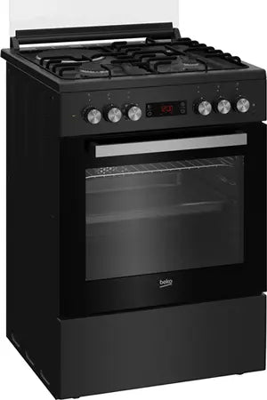 Beko FSE63310DBP - cuisinière Mixte