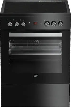 Cuisinière vitrocéramique Beko FSM6730SBCS