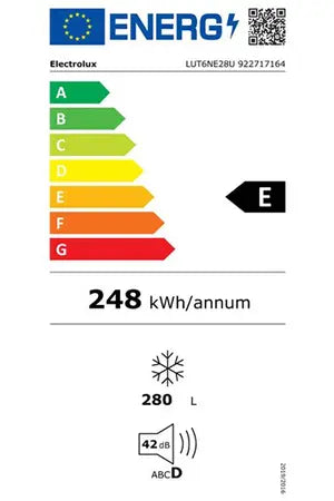Electrolux LUT6NE28U congélateur Armoire
