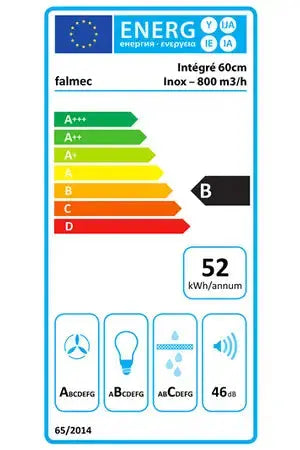 Filtre pour hotte Falmec