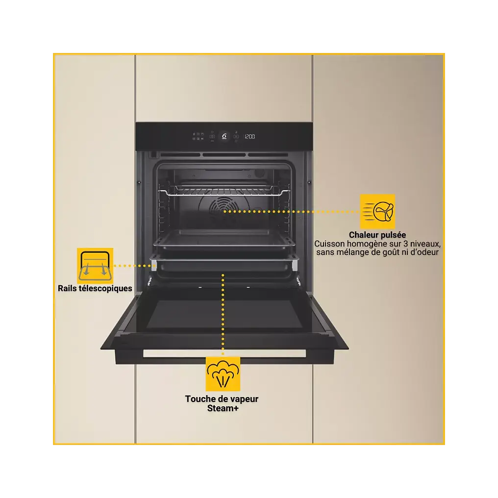 Four encastrable BRANDT BOP7534X