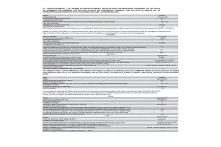Gurari Gch E 914 CR R cuisinière à gaz à encastrer 90 cm, 121L , 8 fonction cuisinière électrique