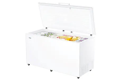 Haier - congélateur coffre HCE520E - Blanc