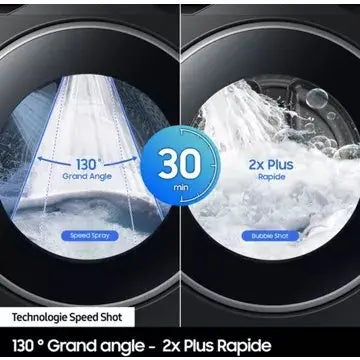 Lave linge hublot 	SAMSUNG  WF18T8000GV