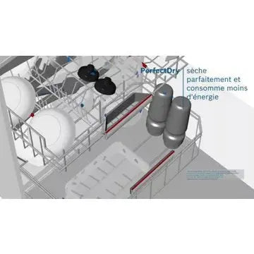 Lave vaisselle encastrable BOSCH	SPV6YMX08F