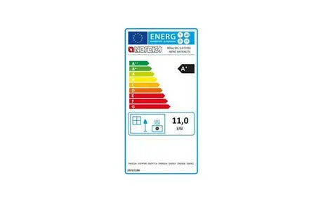 Nordica cuisinière à bois 11kW Noir 7015337