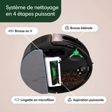 Robot Aspirateur Laveur							IROBOT				Roomba Combo 2 Essential