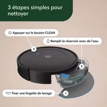 Robot Aspirateur Laveur							IROBOT				Roomba Combo 2 Essential