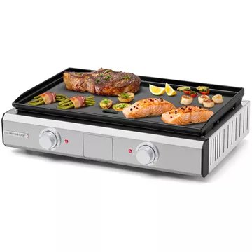 Plancha électrique							RIVIERA ET BAR				QPL1060 émaillée 2 zones