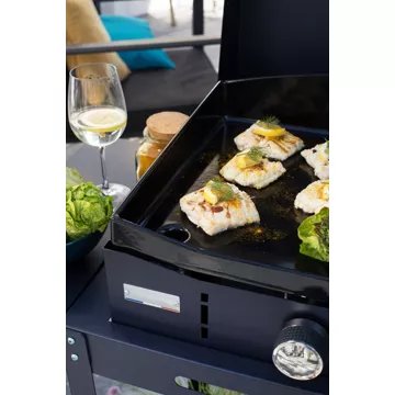 Plancha gaz							LE MARQUIER				Divine 260 bleu céleste