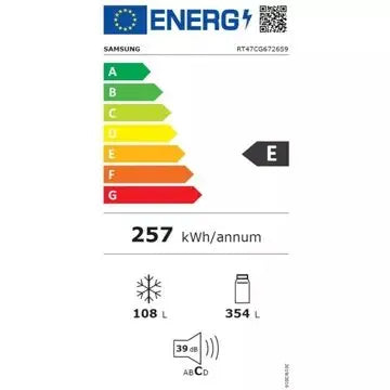 Réfrigérateur 2 portes	SAMSUNG RT47CG6726S9