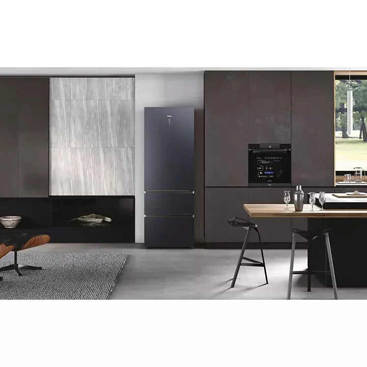 Réfrigérateur combiné HAIER HTW7720ENMB