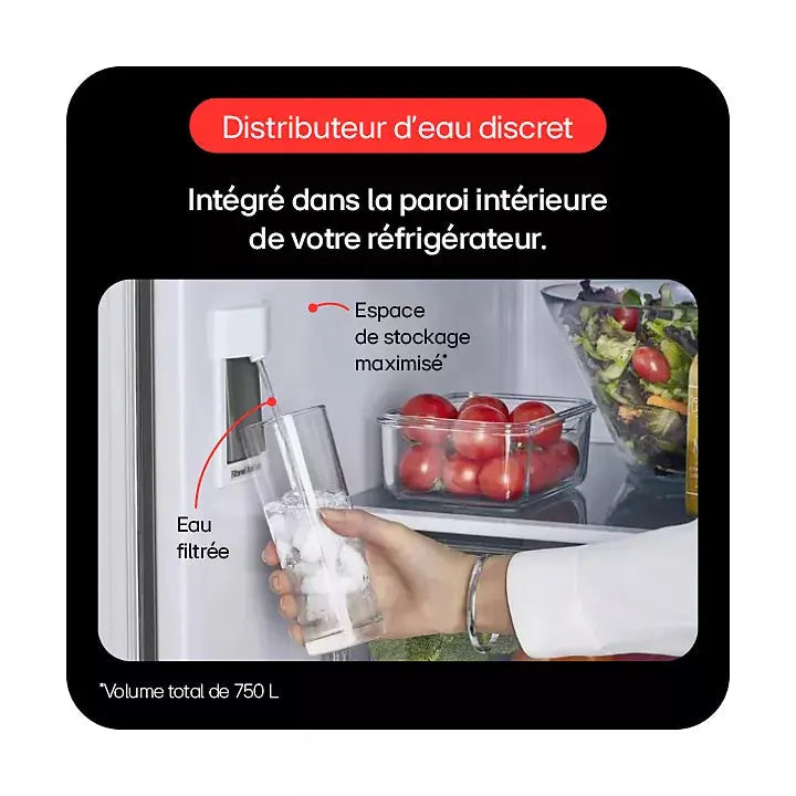 Réfrigérateur multi portes LG GMZ765SBHJ INSTAVIEW