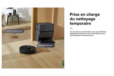 Roborock S8 Maxv Ultra Robot aspirateur, Noir